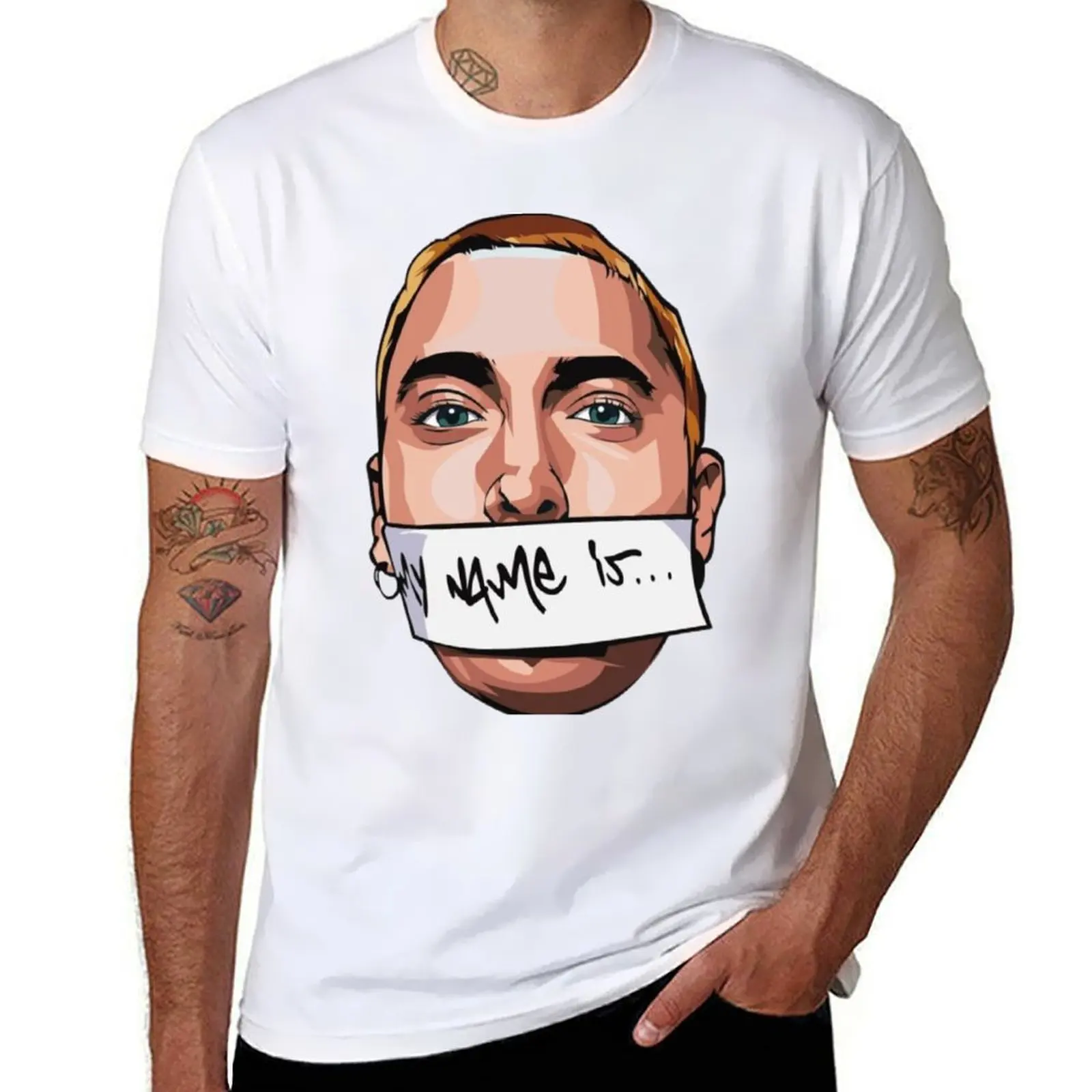 EMINEM TUTT T-Shirt man t shirt graphic printed t shirts for man man t shirt designer T-Shirt
