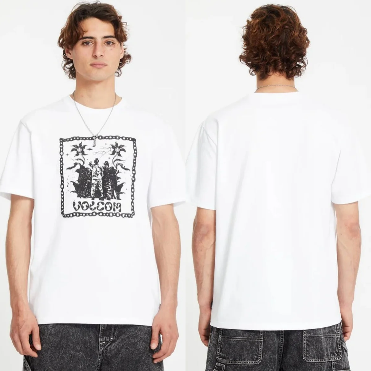 Fit Summer Vol Graphic Com Cotton T-shirt Unisex Summer Short Sleeve Fashion Brand Tee Luxury Casual Vintage Tees