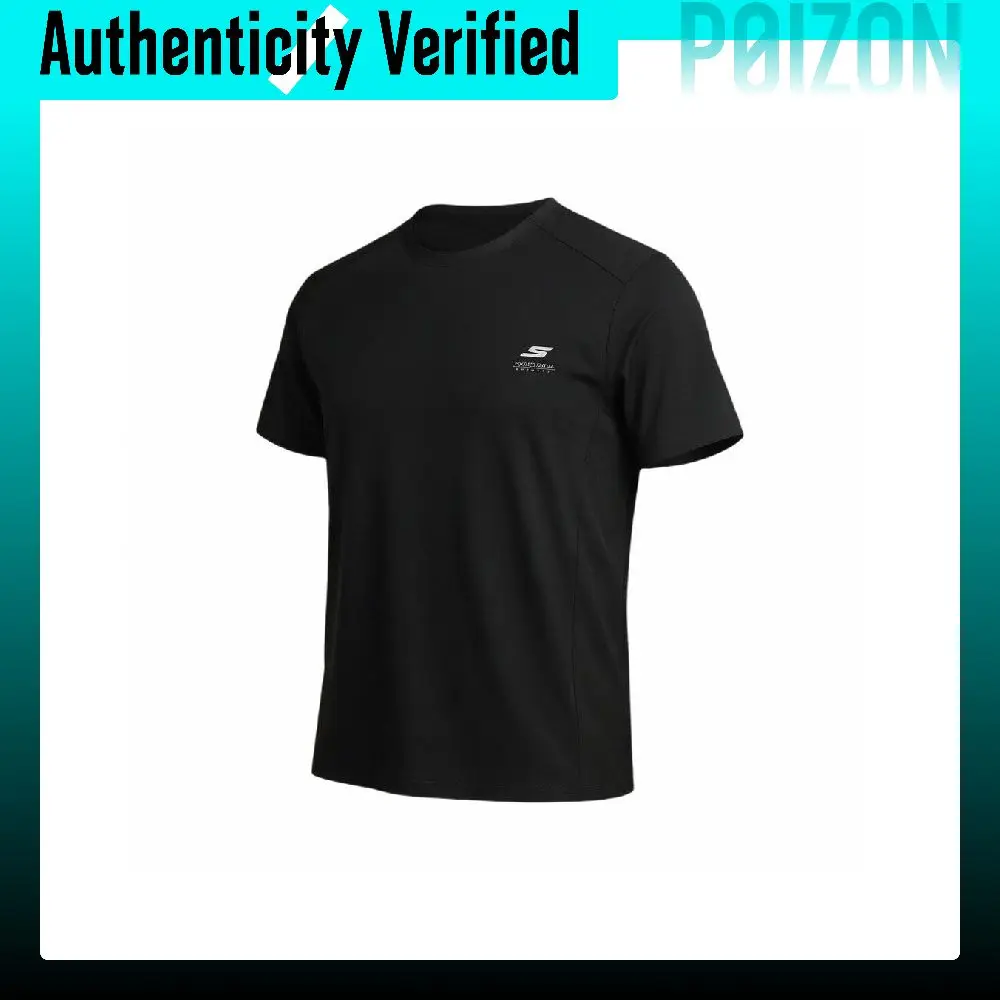 Skechers Running T-Shirts Women's Crew Neck Thin Straight Fit S6126011-5