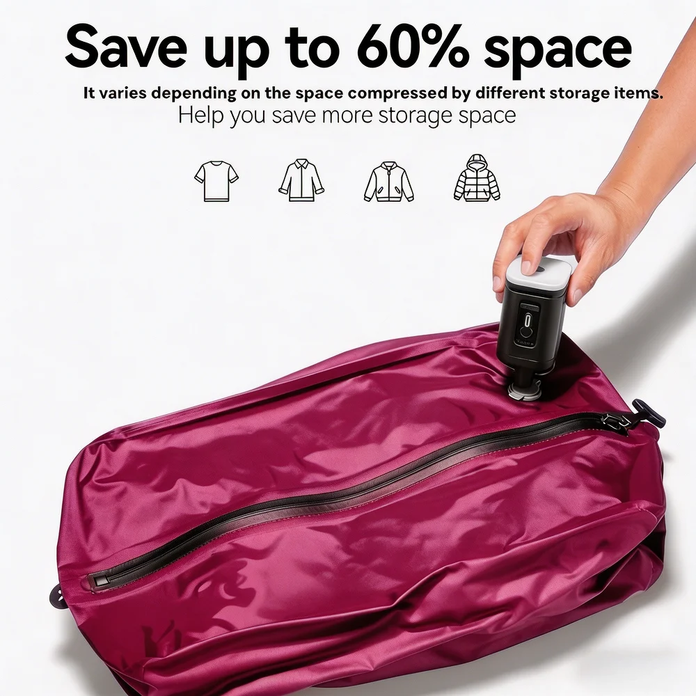 Kompressionstasche IP67 Wasserfest 17L aus TPU Polyester mit Reißverschluss, Weich, Tragbar, Kompakt, Leicht, Mehrweg und Feuchtigkeitsschutz, für Bettwäsche, Handtücher, Decken und Koffer, mit Elektropumpe inklusive – Detail 4