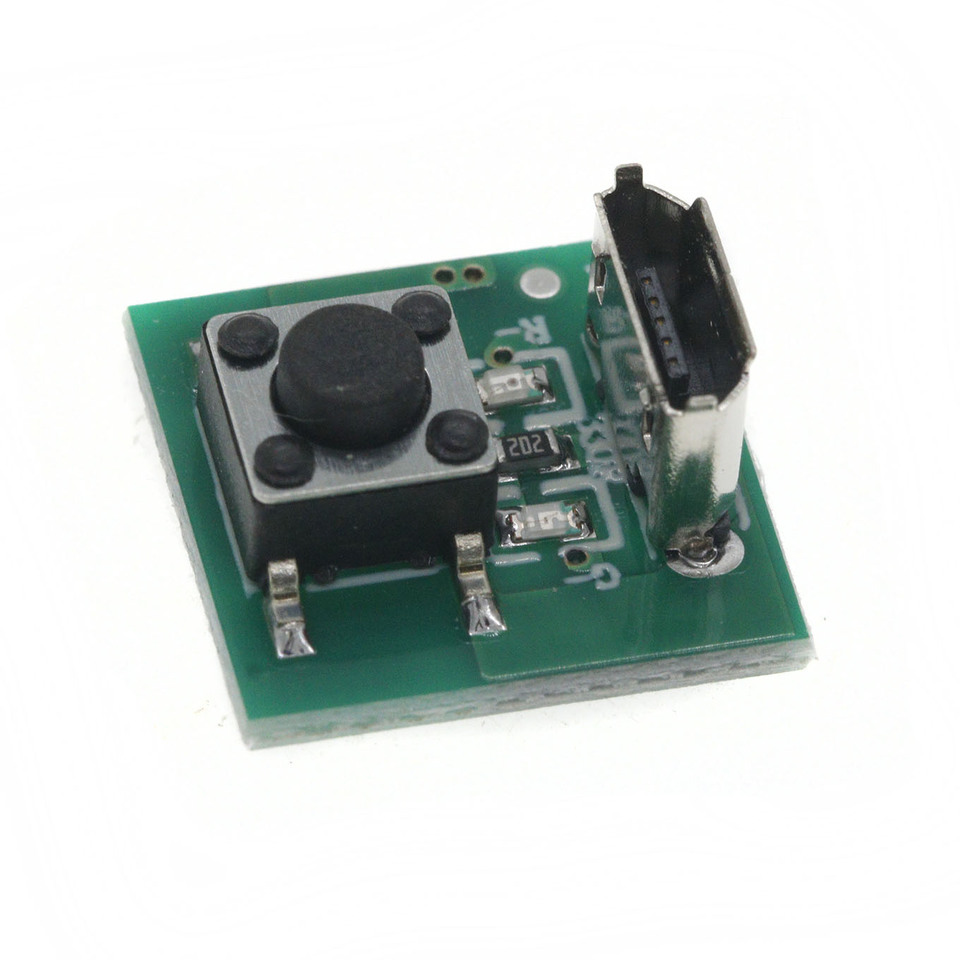 MODULE-8 Strong light flashlight accessories Android charging port touch switch function diy module board two sets of led use