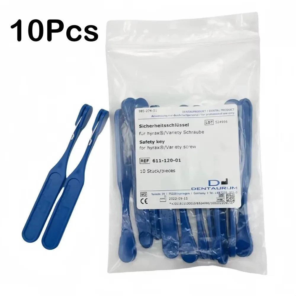 Dental RPE Expansion Key 1/3/10Pcs, Rapid Palatal Expander Swivel Wrench for Orthodontic Screw Adjustment Lab Tool