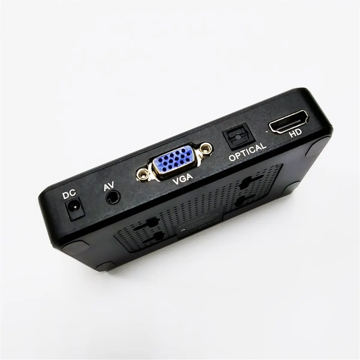 ABZJ Mini Full HD Media Multimedia Player Autoplay 1080P USB External HDD Media Player VGA AV for SD U Disk MKV RMVB EU PLUG