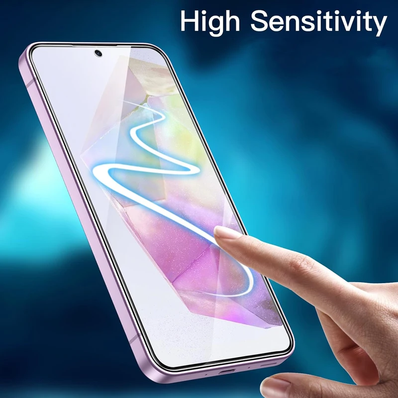 Tempered Glass For Samsung Galaxy A35 A55 5G Screen Protector Film HD Crystal 9H Protective Transparent Phone Glass