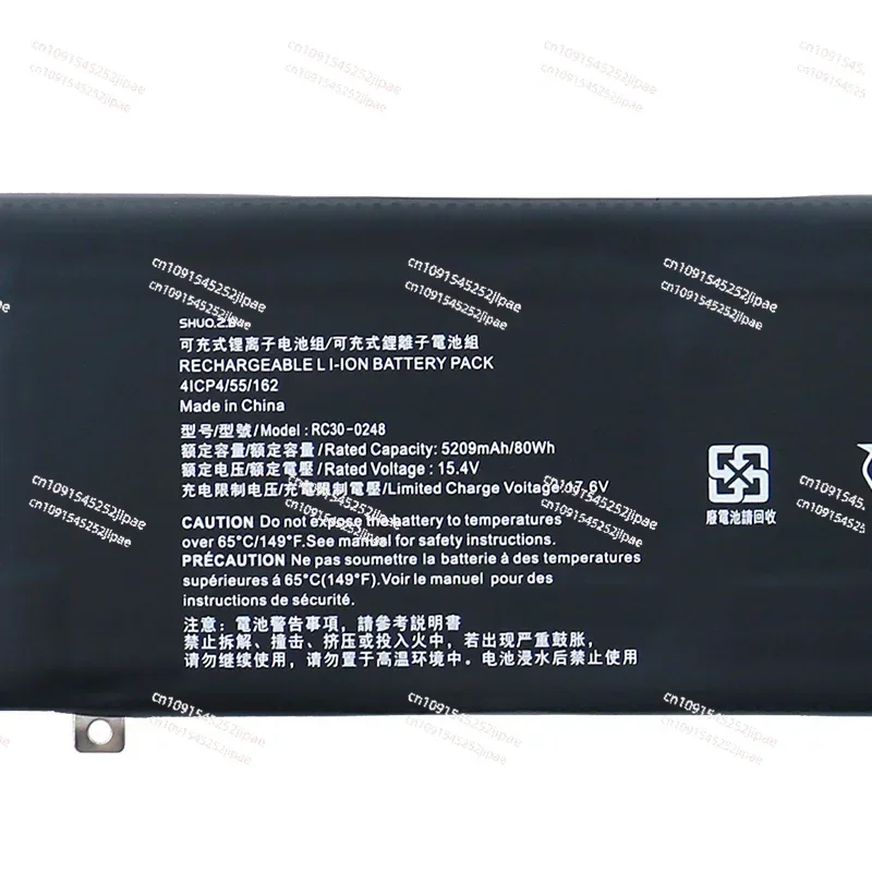 Suitable For Blade 15 RZ09-02386 02385 RC30-0248 Notebook Battery