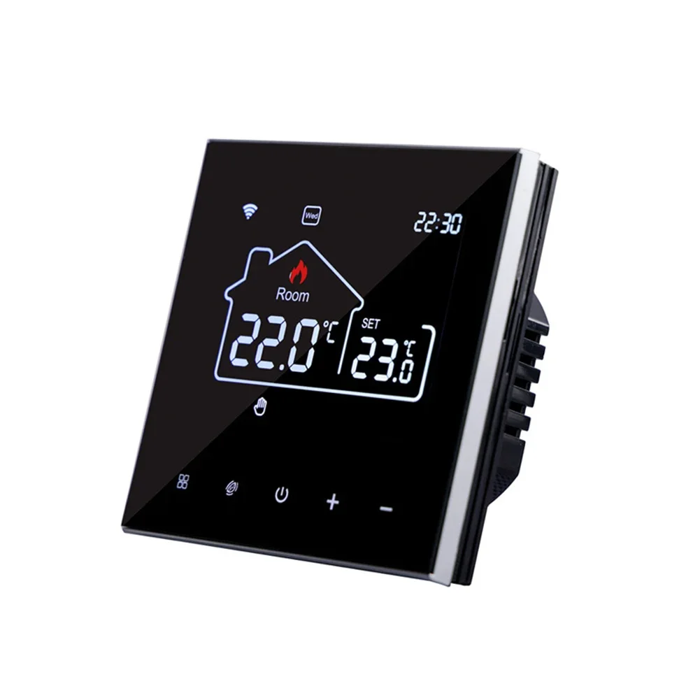 

Умный беспроводной термостат для газового котла, водонагреватель, регулятор температуры подогрева пола с рейтингом IP20