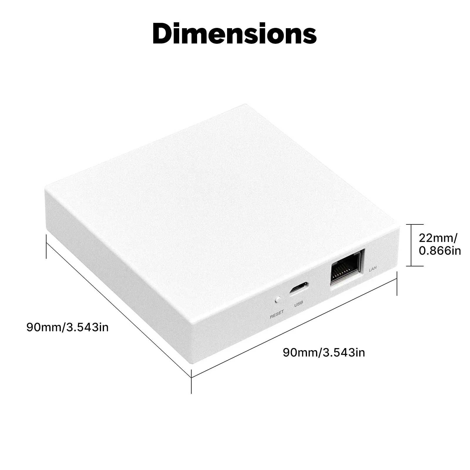 MOES Tuya Bluetooth Gateway Smart Hub Bridge Support Sigmesh Beaconmesh Wireless Wired App Remote Control Work With Alexa Google