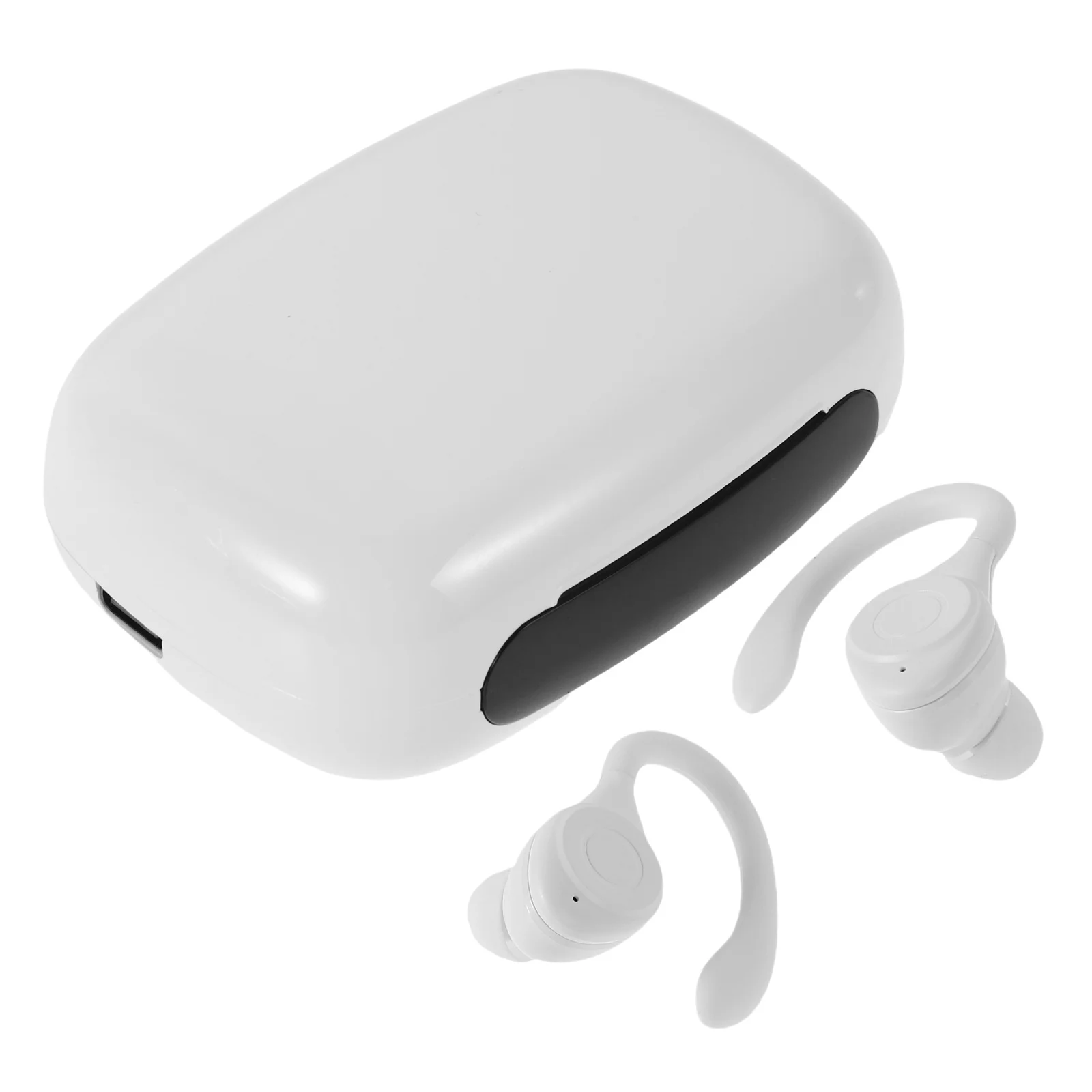 

Wireless Ear Hook Headphones Running Sports Gym Cycling Digital Display Stable Fit Deep Bass Workout Headphones