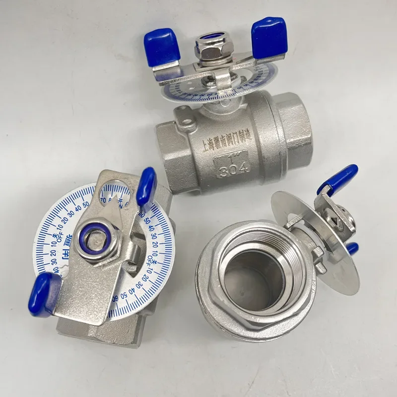 Limited Offer Compact Graduated Regulator Stainless Steel Internal Thread Handle DN1525 Manual Flow Throttle