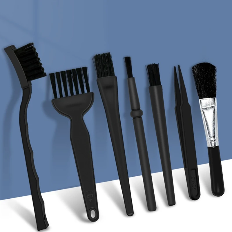 ABNO-Anti-Static Brush Set Mobile Phone Digital Keyboard Cleaning Brush PCB Circuit Board Cleaning And Dust Removal Brush
