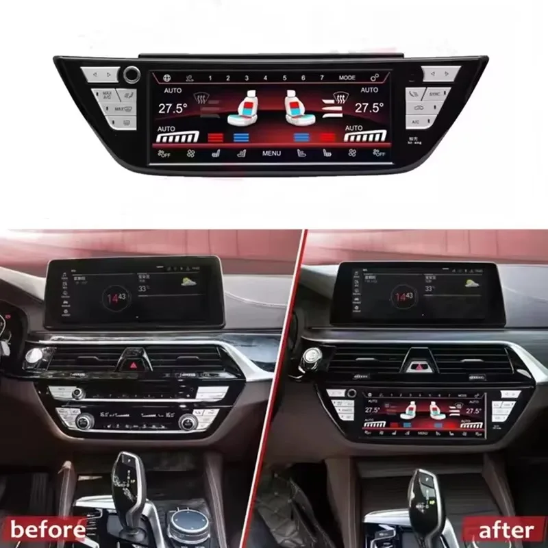 8.8''Inch For BMW 5 6 Series G30 G31 M5 F90 X3 X4 G01 G02 X3M X4M F97 F98 LCD A/C Climate Control Panel Air Conditioner Board