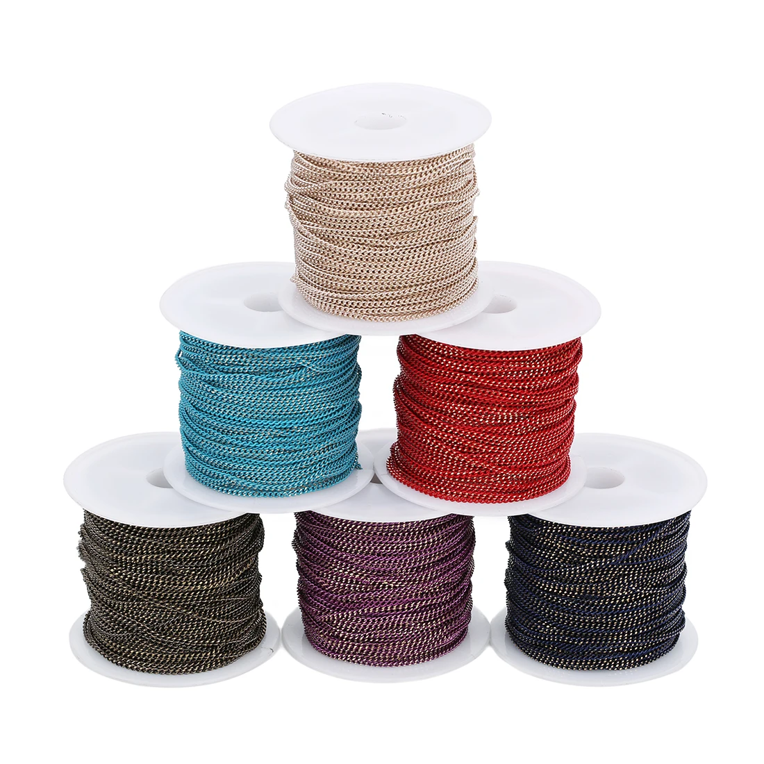 Chain Roll Cable - 10Yards/Roll Rantai Kabel Tembaga 1.5mm Rantai