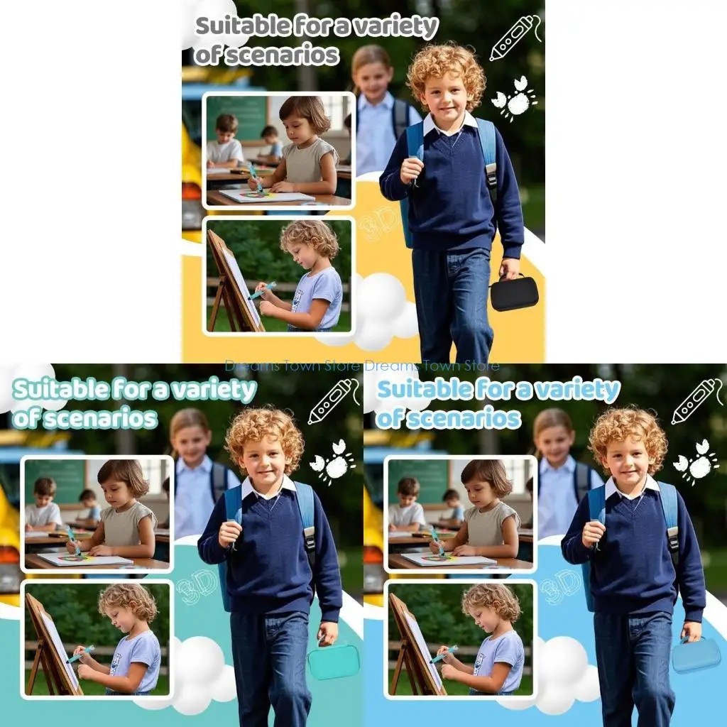 

HX6A Minimalist for SCRIB3D P1 Pen Storage Case Childrens Craft Projects Accessory