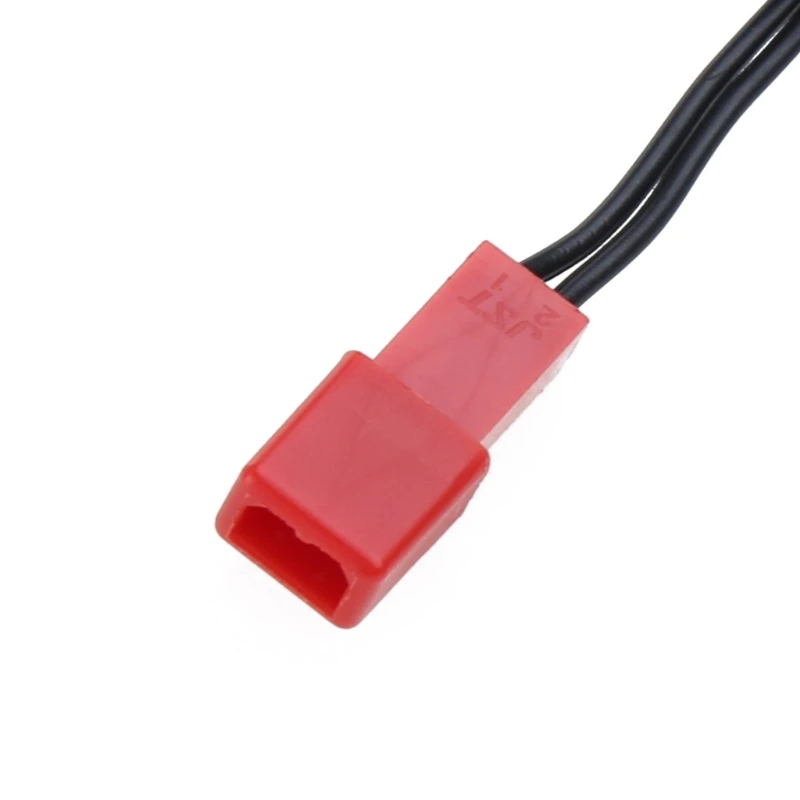 Unidad batería USB 3,7 500mA, paquetes cargador USB, enchufe rojo para juguetes eléctricos, cargador avión C