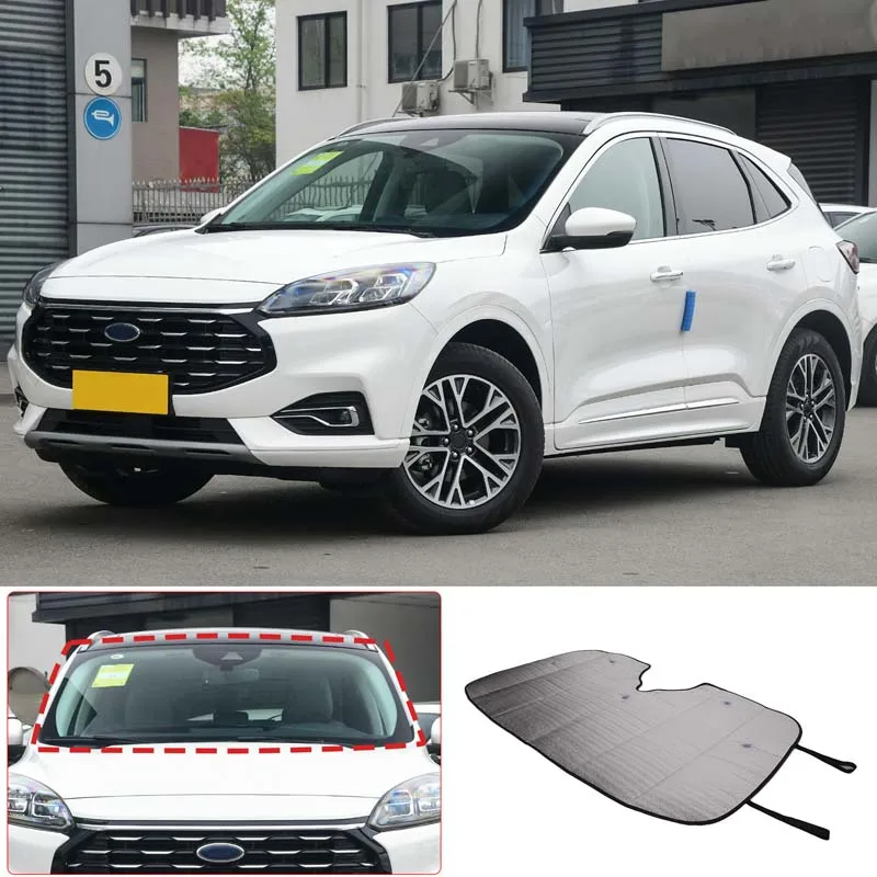 For Ford Edge Endura MK2 CD539 2013-2019 Car Full Coverage Sunshade UV Protection Windshields Accessories Window Sunvisor