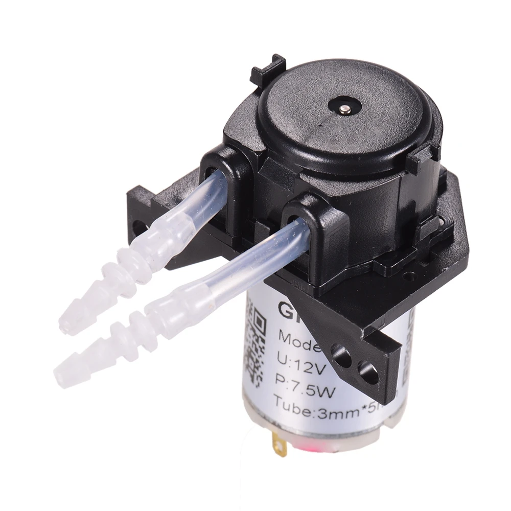 

G328 miniature peristaltic pump household small water pump silent self-priming pump right angle 12v (3mm * 5mm)
