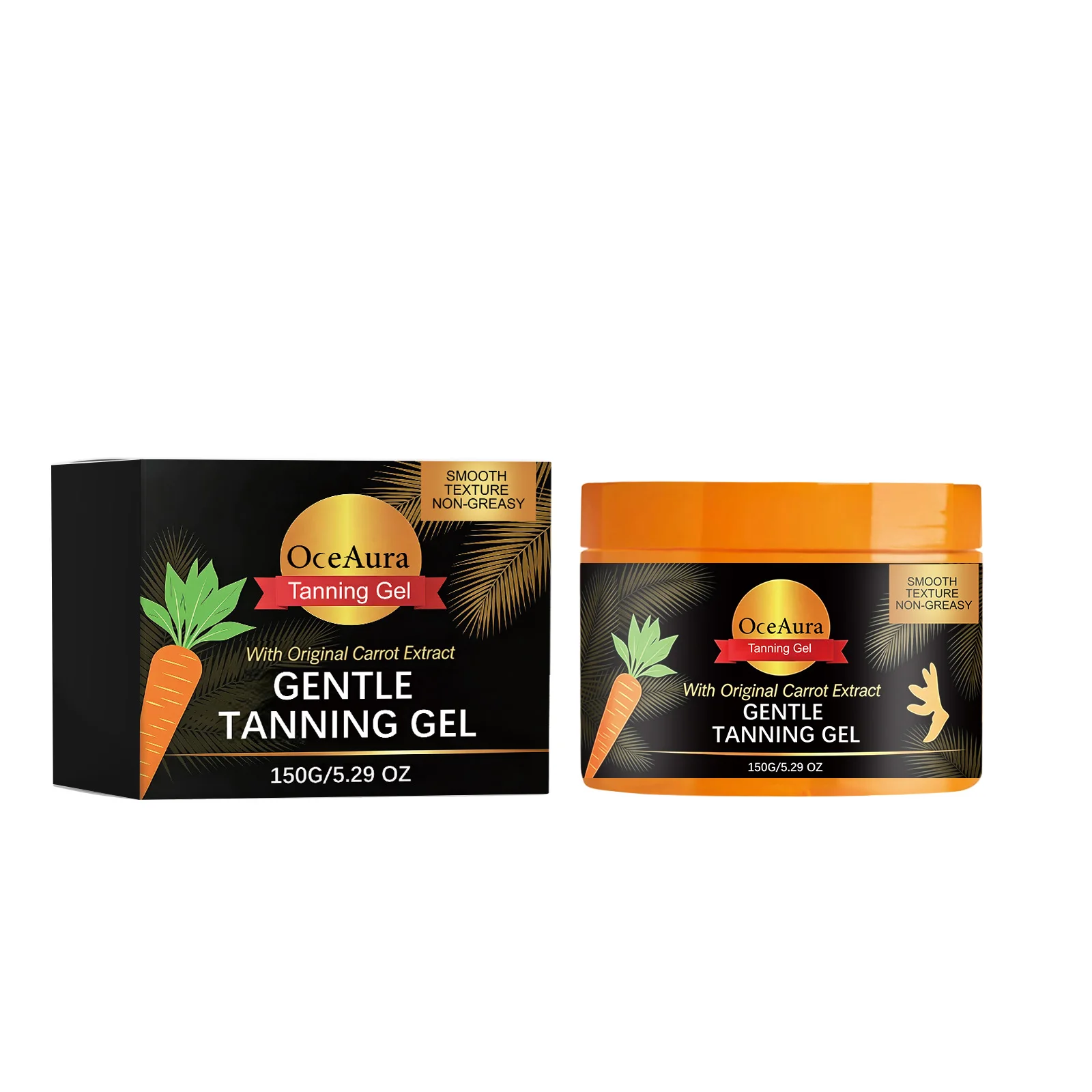 Tanning Accelerator Gel Carrot Lasting Self Solarium Sunless Hydrate Nourish Intensive Tanner Body Face Boost Glow Bronzer Cream
