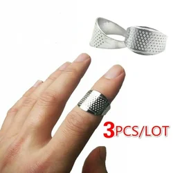 DELYSIA KING Silver Embroidery Craft Accessories Household Quilting Sewing Tools Finger Protector Thimble