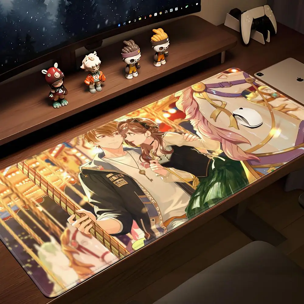 T-Tears Of T-Themis Mouse Pad Desk Mouse Pad Cute HD Rubber Desk Pad Extended Gaming Keyboard Mat Large HYBXAXC XXL Game