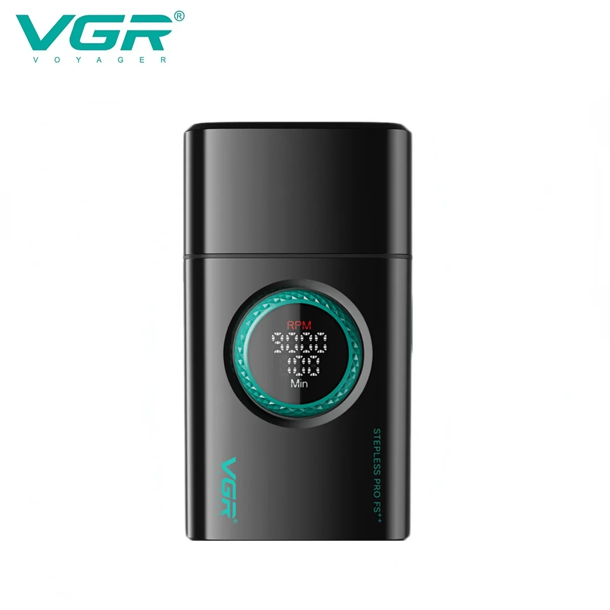 VGR Beste Scheerapparaat Professioneel Baardtrimmer Elektrisch Scheerapparaat 9000 RPM Scheermes Scheerapparaat Reciprocating LED Scheerapparaat voor mannen V-377