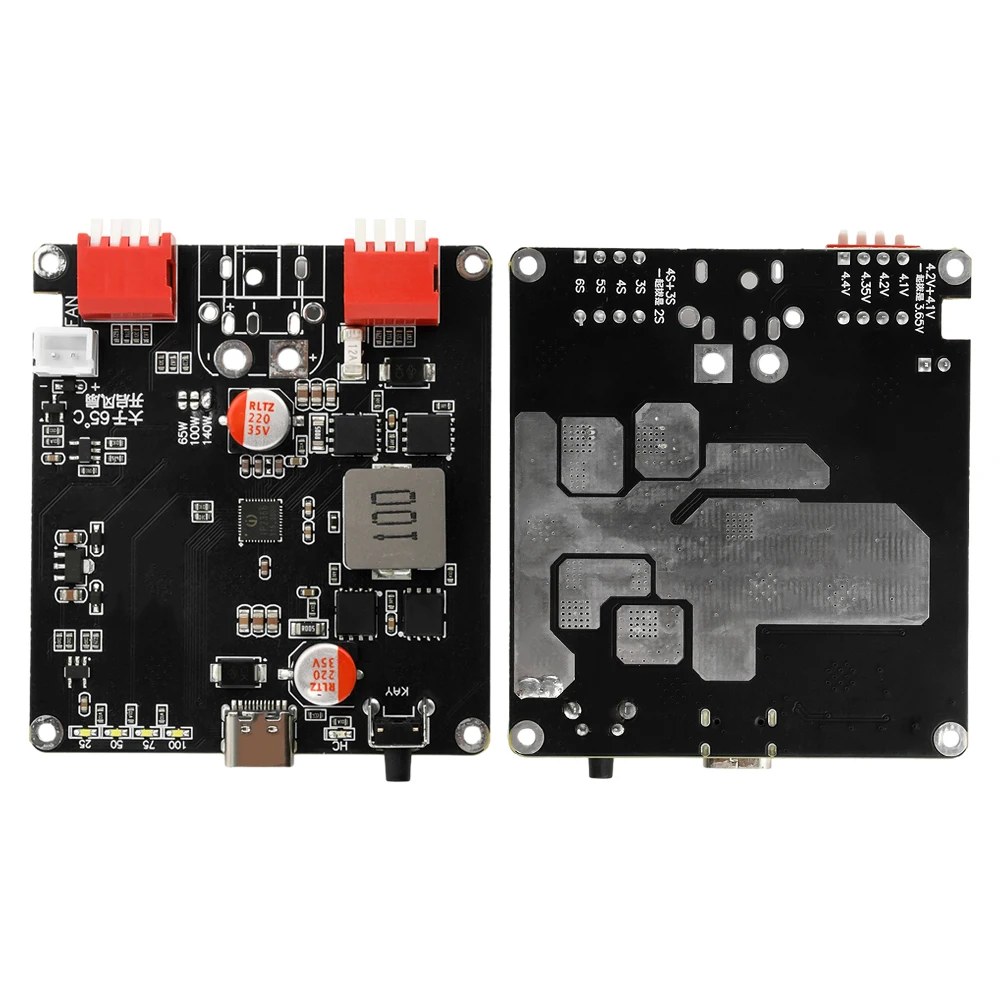 IP2366 PD3.1 140W Bidirectional Charger Converter 2S 3S 4S 5S 6S Lithium Battery Charging Li-ion Lifepo4 BMS Charger USB TO DC