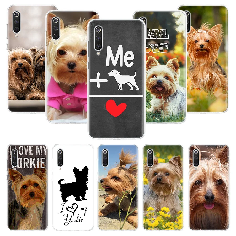 I Love My Dog Yorkie Phone Case For Xiaomi Redmi Note 13 12S 12 11S 10 9 8 10S 11 11T 11E Pro Plus + 9S 8T 7 5G Cover Coque Note