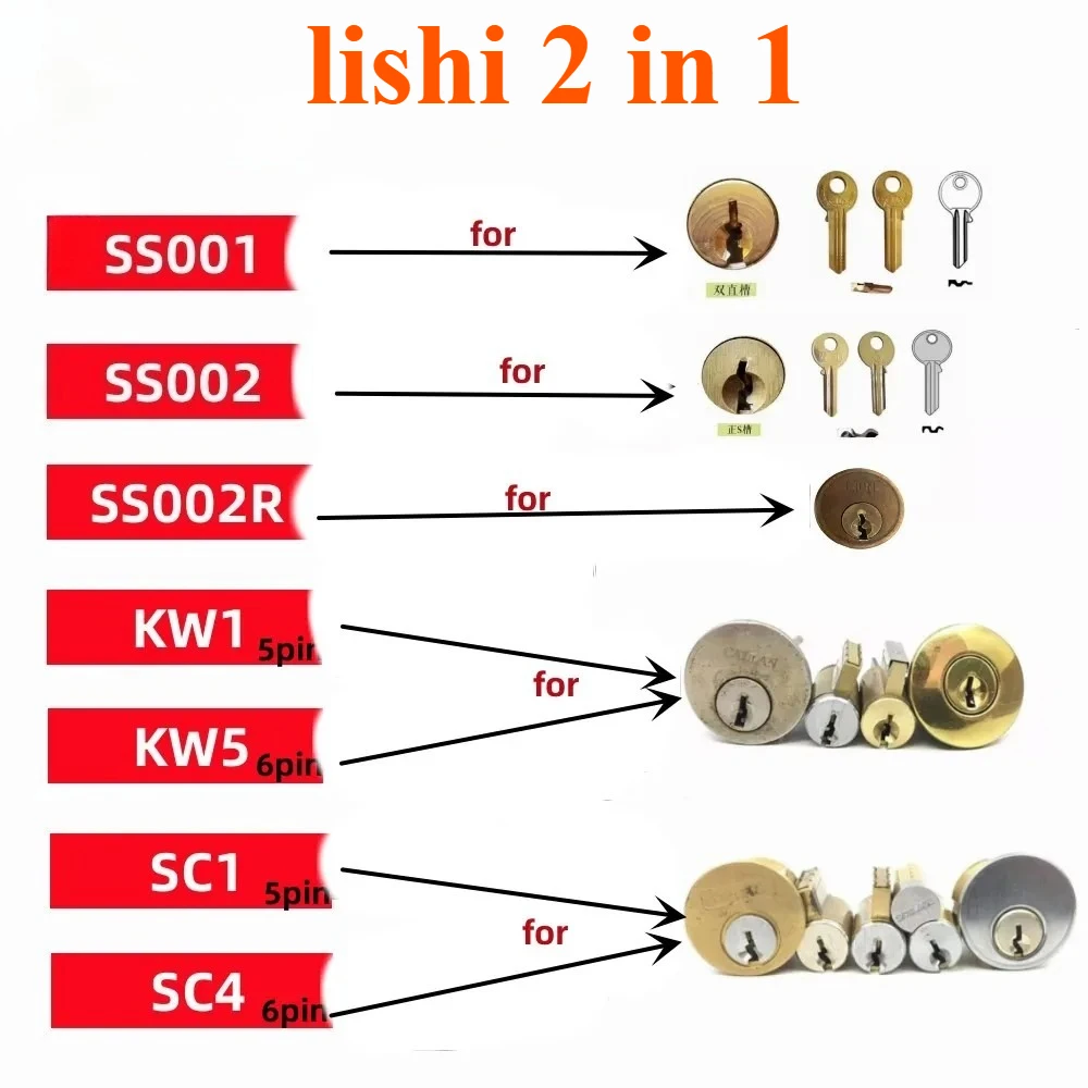 Decode Key Made Easy: The Lishi 2-in-1 SS001 SS002 Tool Set That Actually Works for Real Locks