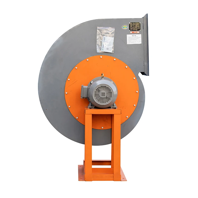 Commercial Centrifugal Duct Fan Kitchen Extractor Cast Iron Blades 380V Efficient Smoke Odor Removal 1 Year