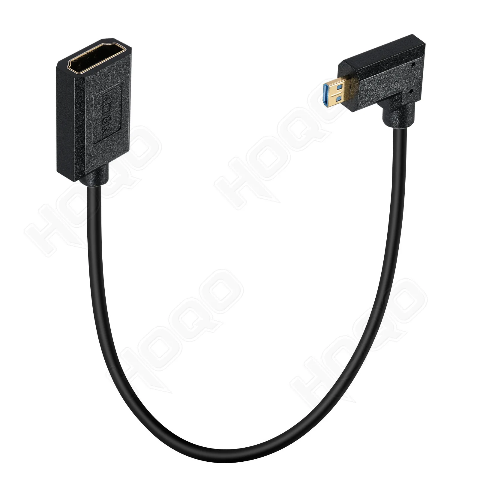 8K60Hz Micro HDMI-Compatible to HDMI-Compatible female cable OD4.0 micro HD to HD Cable for camera DIY computer connect display