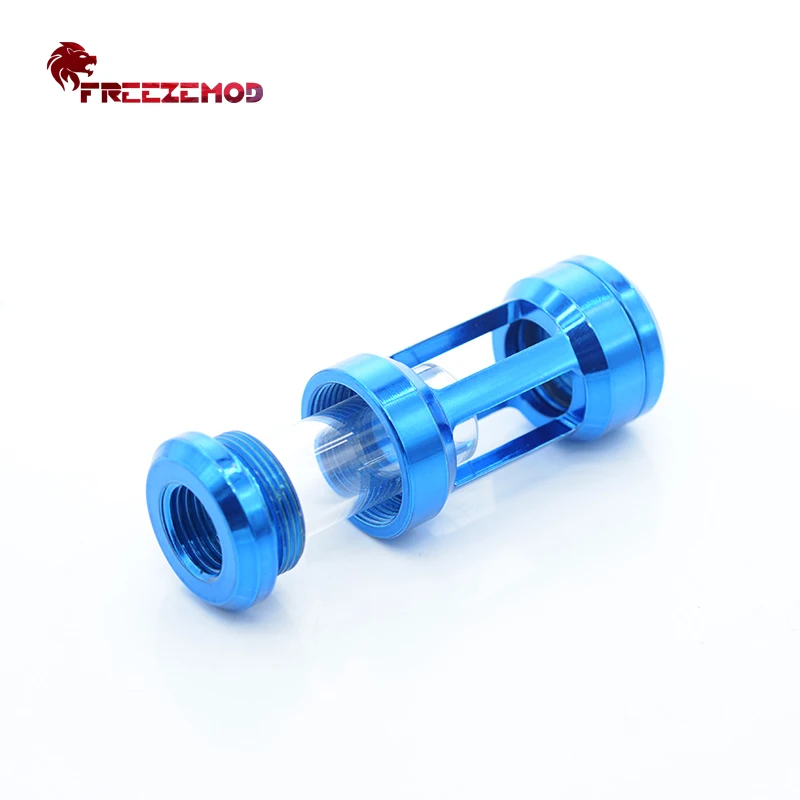 FREEZEMOD PC Water Cooling Filter Fitting Composite Design Large Visible Area Dual Internal Threads GLQ-JX2
