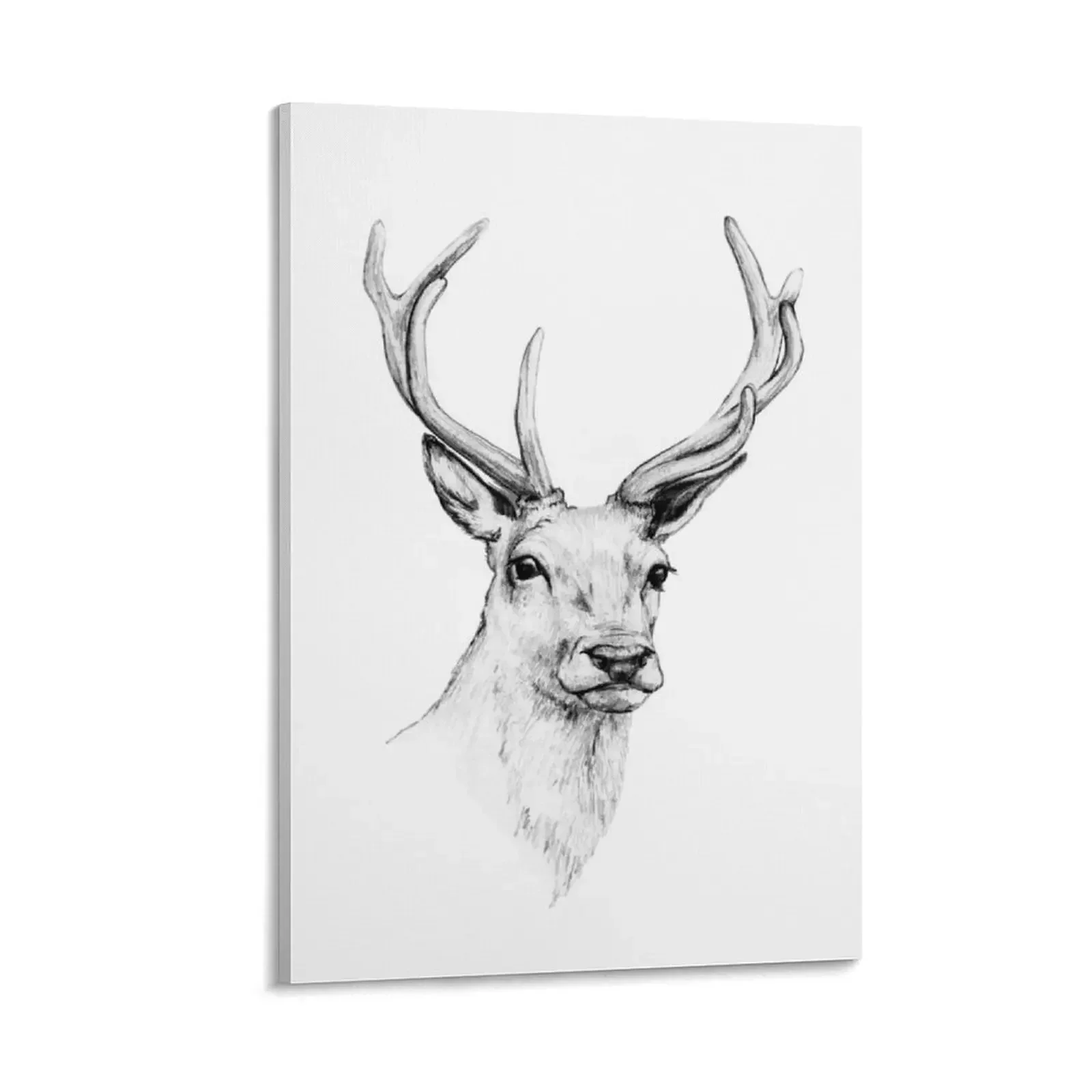 

Deer Antlers Stag Head Canvas Painting decorative pictures for living room room decoration home decorations and organization