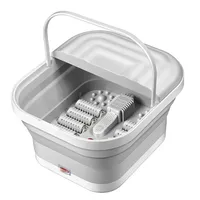 Foldable heating automatic foot bath tub Portable thermostatic foot massage tub for home to promote blood circulation