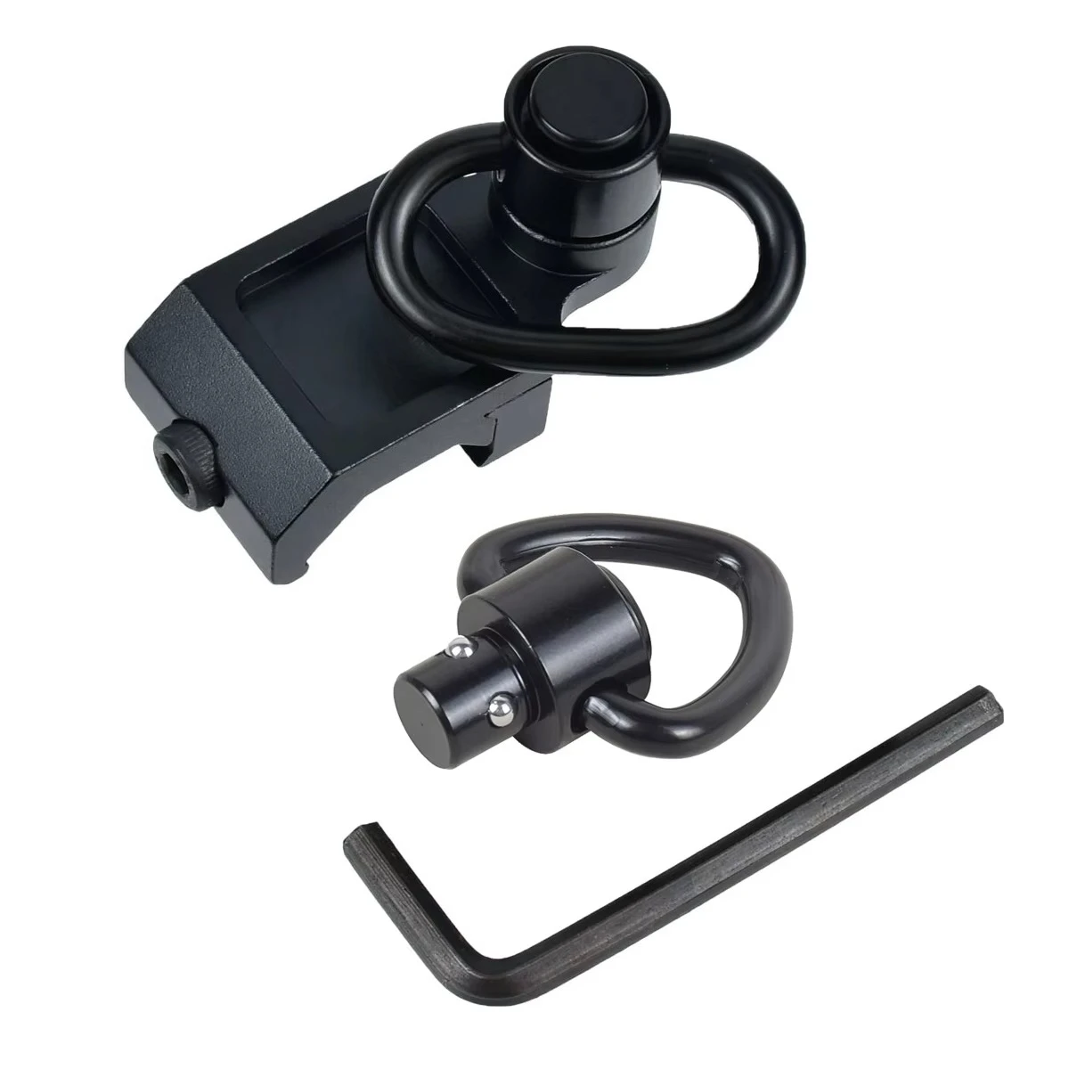 DD Side Buckle Tactical Backpack Strap Buckle QD Sling Swivel Attachment Point Offset 20mm Rail Dedicated Mount