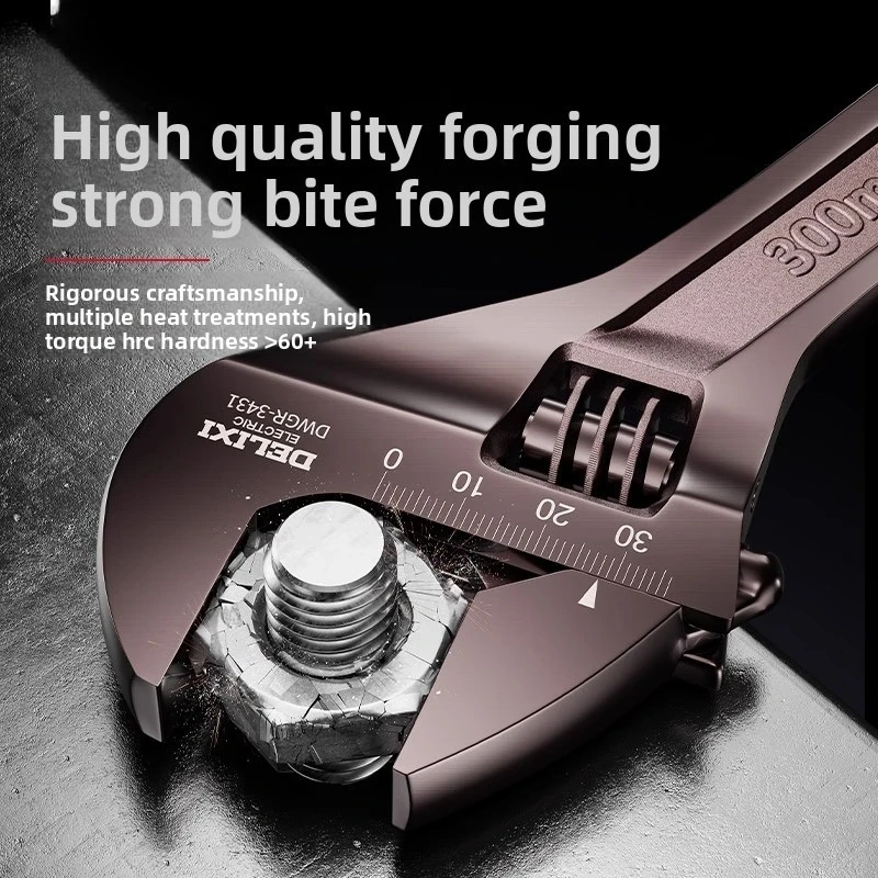 

Подвижный открывающийся ключ Универсальный многофункциональный большой открывающийся ключ промышленного класса Специальный бытовой ключ