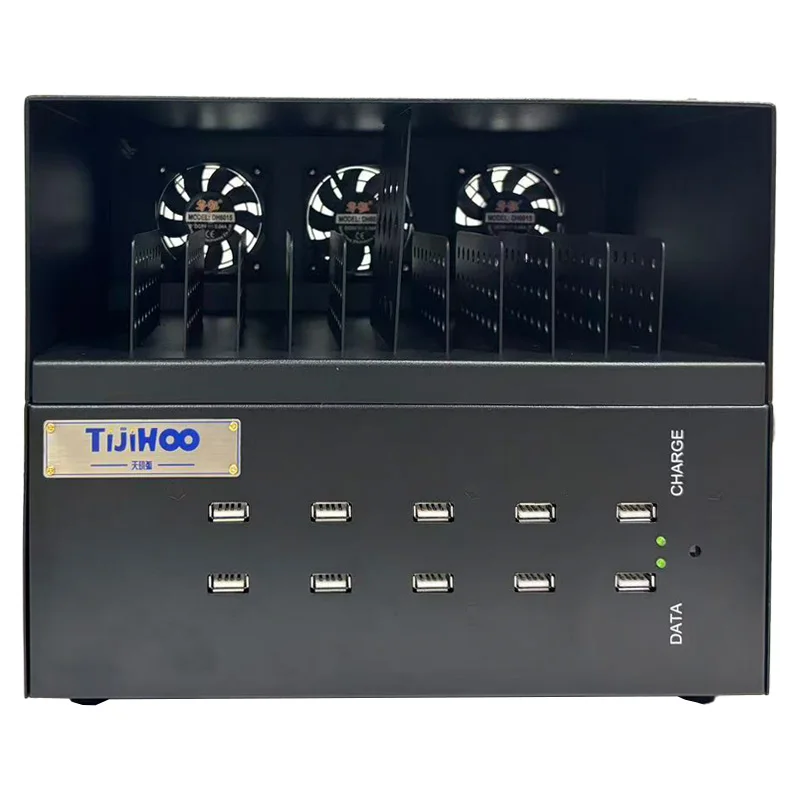 Wholesale 10 Ports 4kg USB Multi-port Hub Large Capacity Multi Port USB Charging Station Hub Desktop