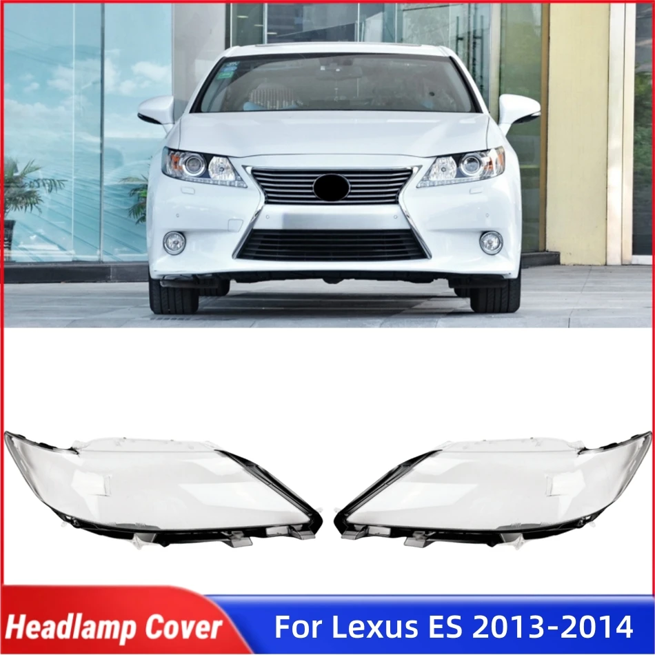 

Для Lexus ES ES200 ES250 ES300h 2013 2014, автомобильные гаджеты, абажуры, крышка фары, передняя фара автомобиля, крышка объектива, корпус