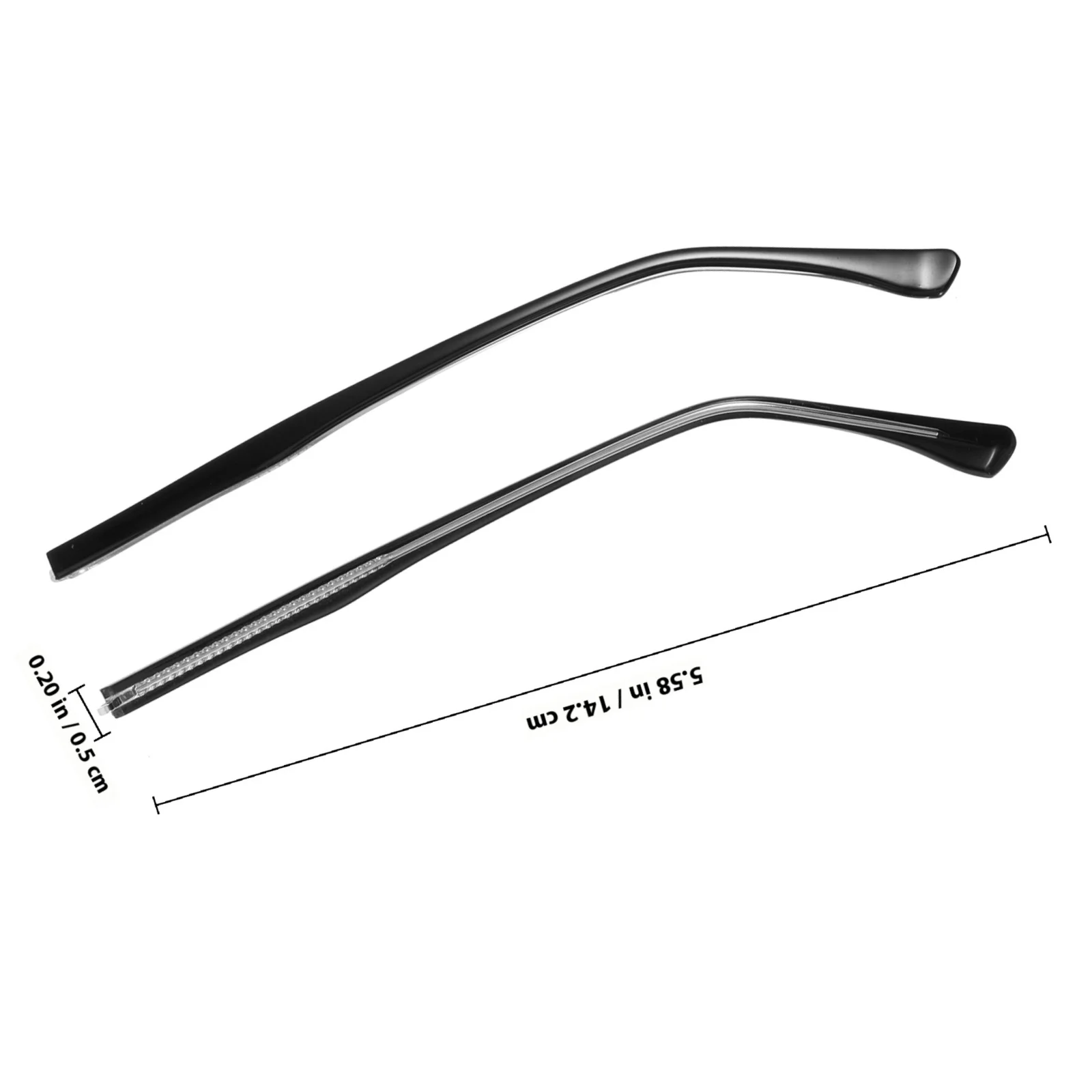 1 زوج النظارات الذراع الساقين استبدال معبد النظارات العالمية لمعظم إطارات طقم تصليح النظارات الذراع للاستبدال #3