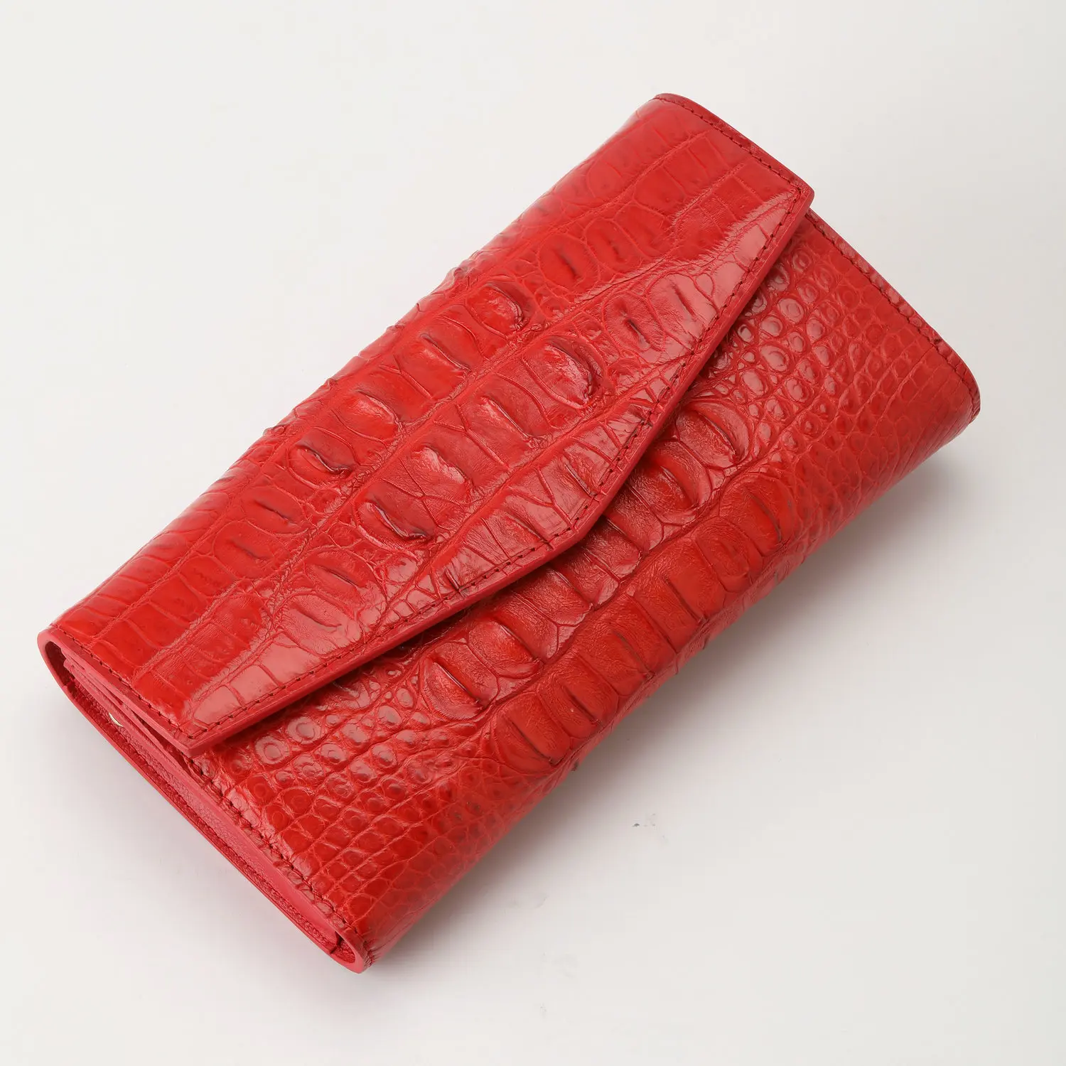 

Crocodile Leather Women's Clutch Bag Genuine Leather Long Purse Large Capacity Women's Multi Slot Wallet Handbag For Women 45