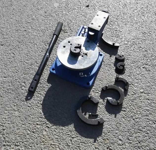 Hand Operated Scroll Pipe Bender Machine Profile Tube Bending Machine