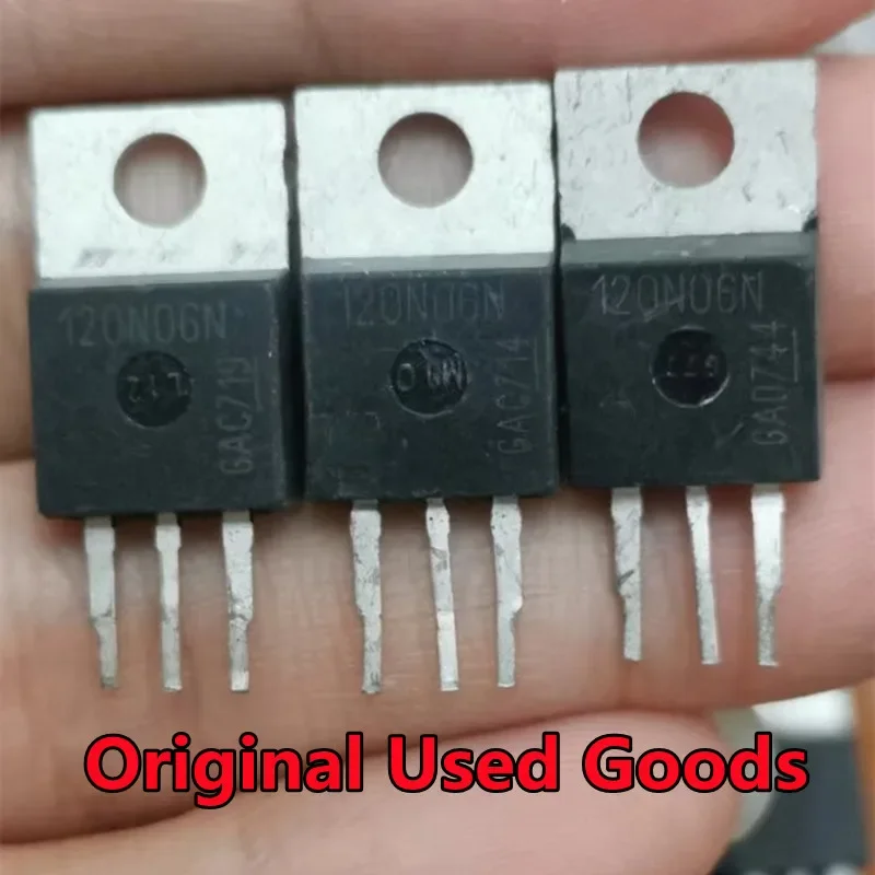 10PCS/LOT 120N06N IPP120N06NG 120N06 TO-220 60V 75A MOS Power Transistor Original