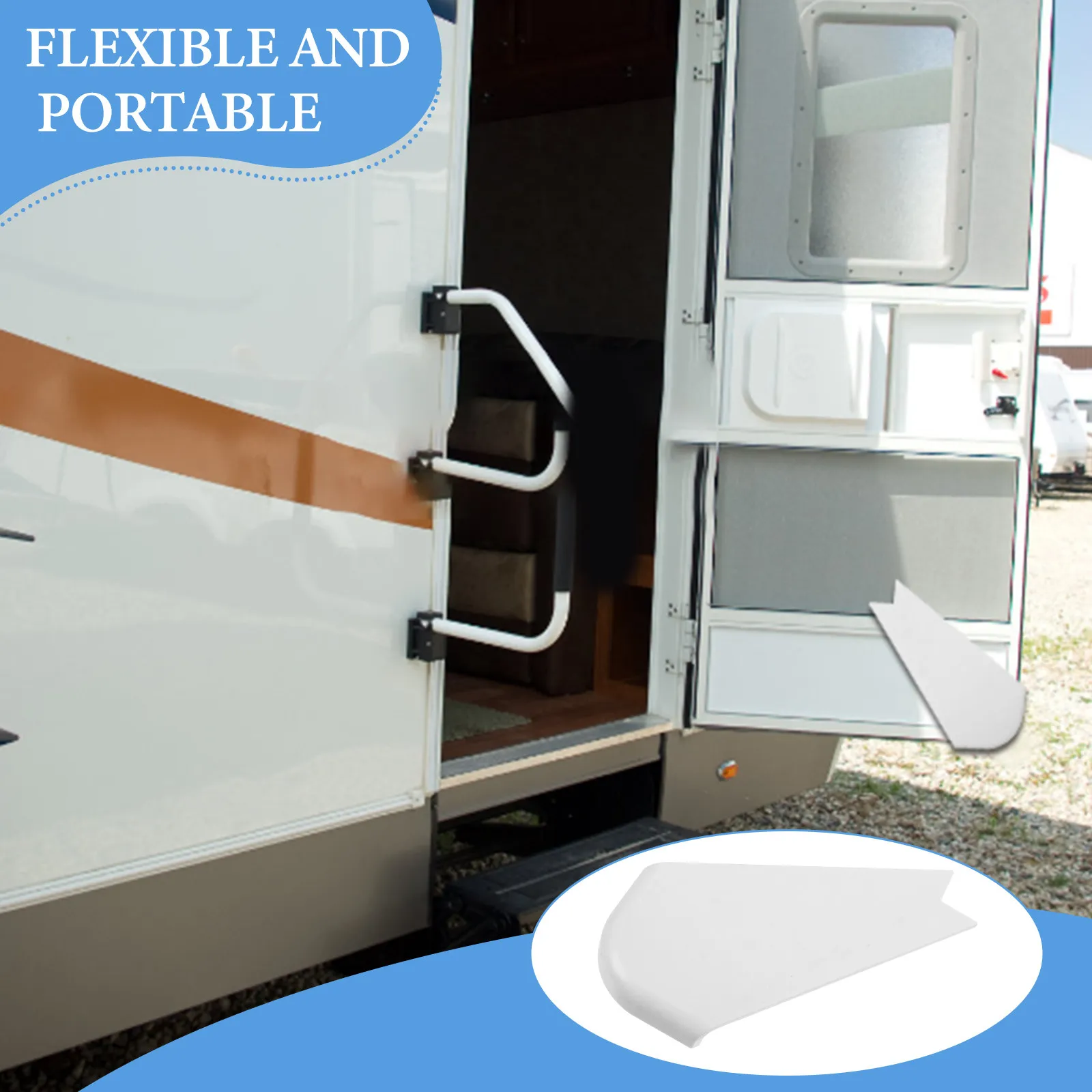 

Rv Slide Out Corner Cover Sturdy Camper Door Corner Protector for Trailer Rv Slide Out Guard Outdoor Accessory