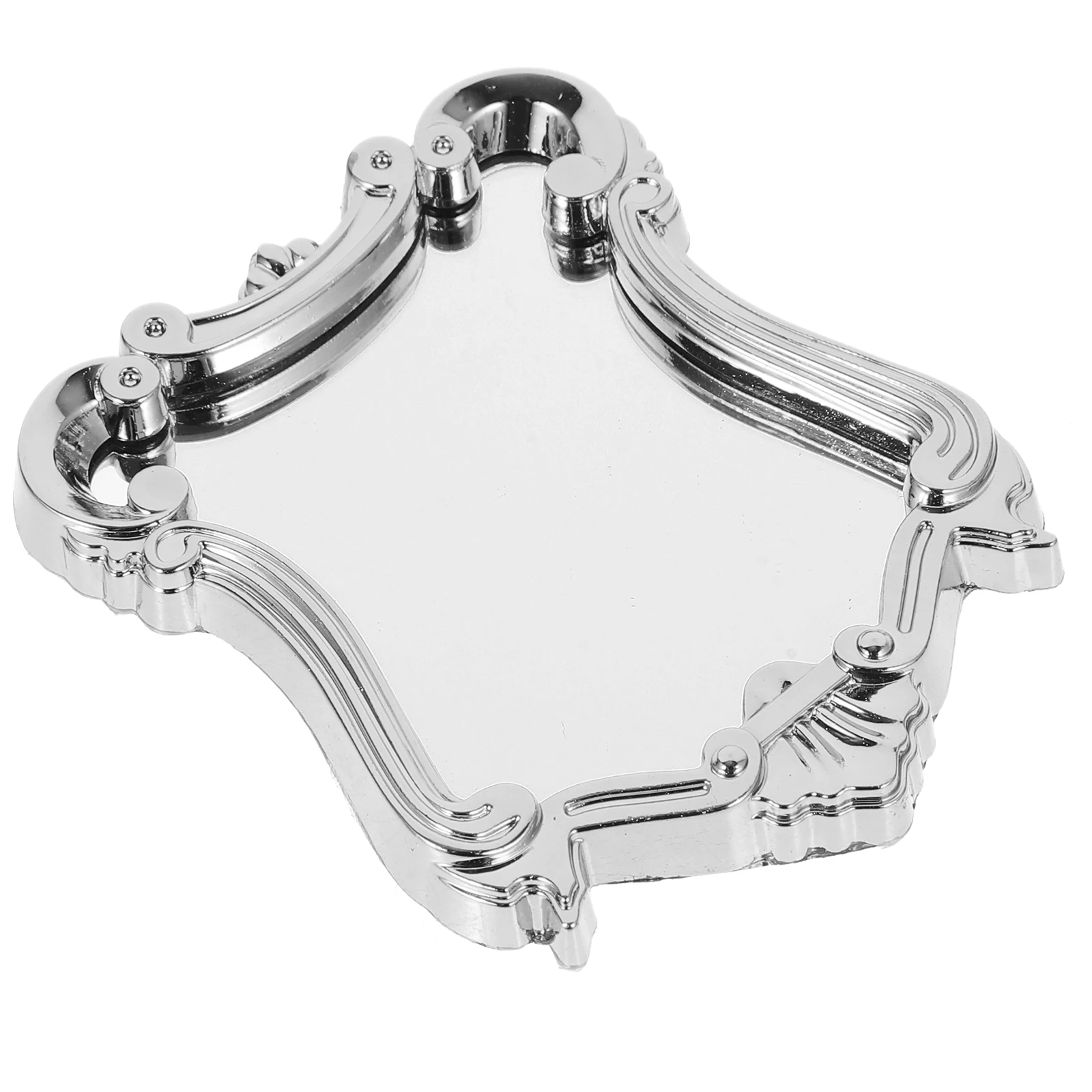

House Mini Furniture Mirror Dollhouse Miniature Accessories Decorations Bathroom