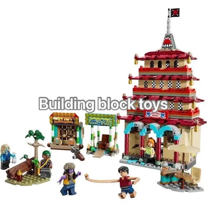 

MOC 75638 | Строительные блоки Dragon Paradise Battle, развивающая игрушка своими руками, увлекательная интерактивная игра, идеальный праздничный подарок для детей