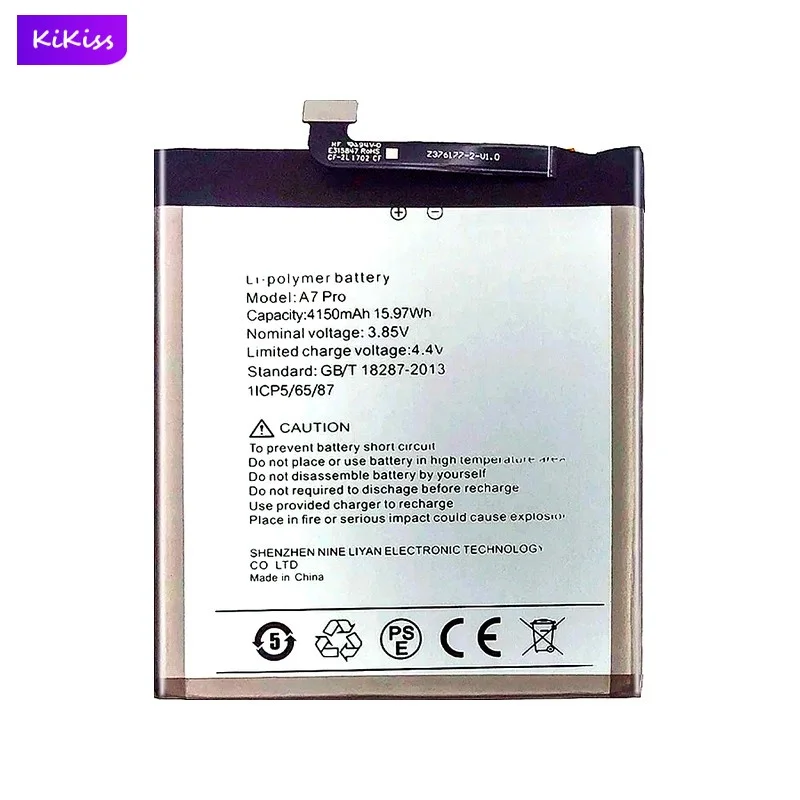 A7 pro Mobile Phone Battery For UMI Umidigi A7 Pro 4150mAh Real Capacity