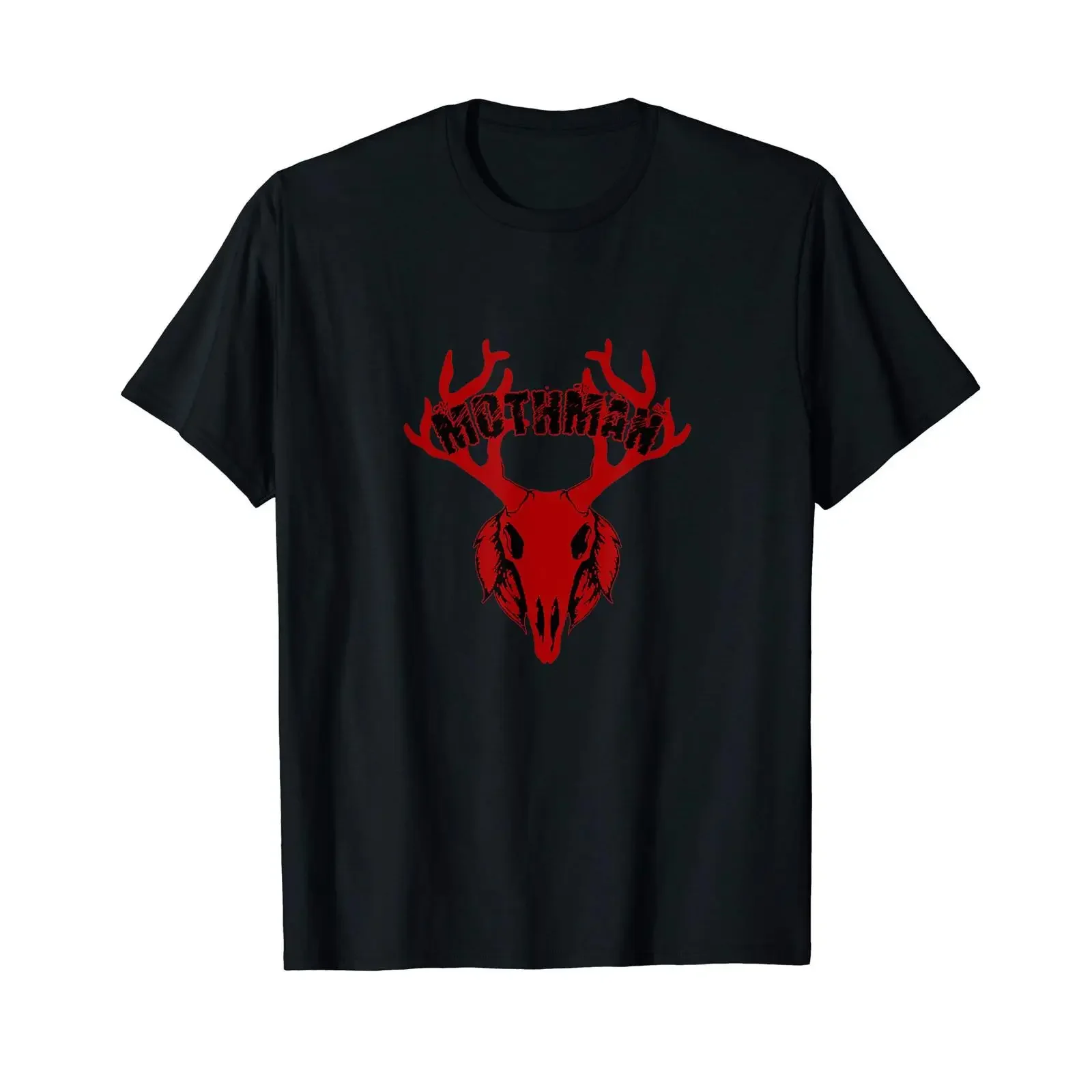 Supernatural Monsters Cryptid Red Head Mothman Wendigo T Shirt vintage Washed designer clothes Top For Everyday Wear Unisex