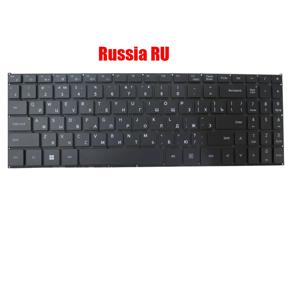 

Laptop Keyboard For 6610A 6610A DOK-V6610A Russia RU With Backlit New