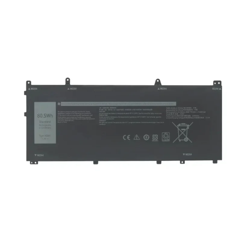 

Аккумулятор для ноутбука VG661 11.4V 80.5Wh для DELL Alienware VG661 V4N84 X14 R1 R2