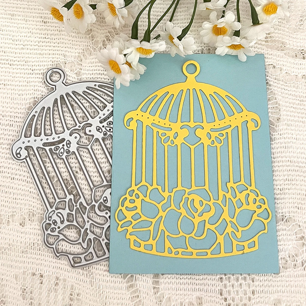 Cartoon Bee Butterfly Birdcage Pineapple Metal Cutting Dies Stencils For DIY Scrapbooking Decorative Embossing Handcraft