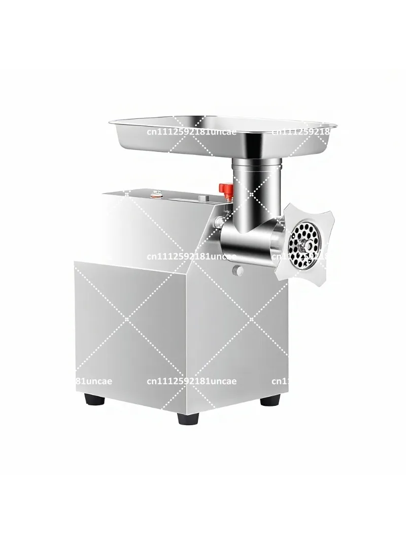 

Commercial Meat Grinder, 1200W Electric Stainless Steel Mincer with Sausage Stuffer, Multifunction Desktop Meat Processor