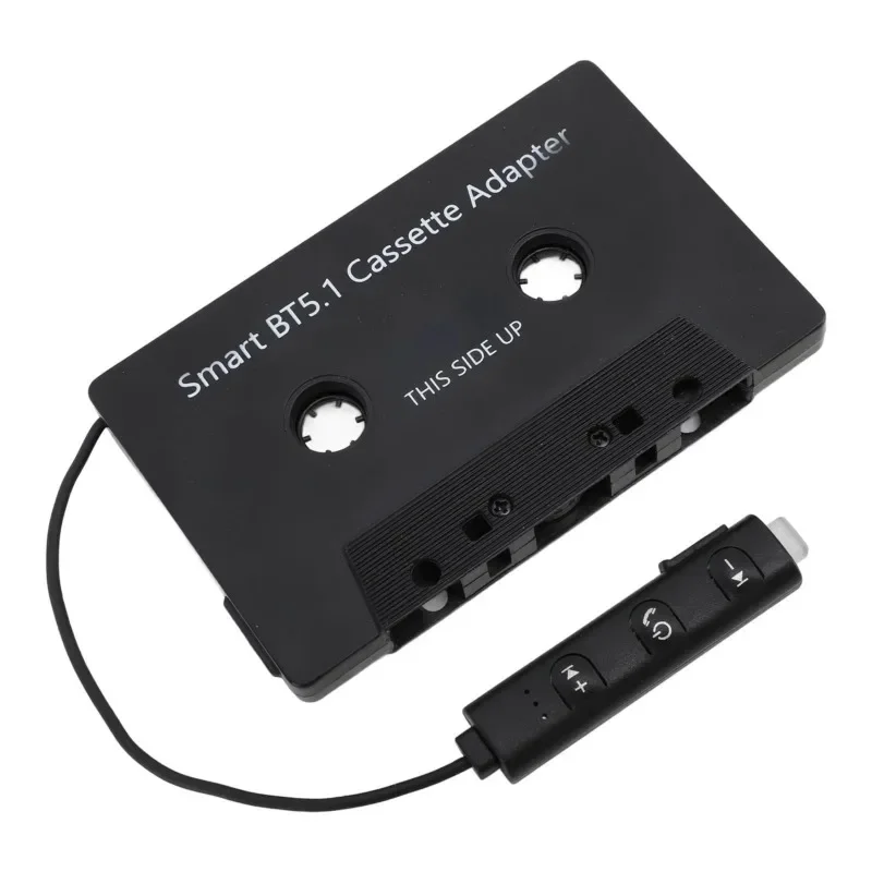 DC5V Cassette Adapter BT5.1 Universal Wireless Cassette Tape to Aux Adapter for Cars Trucks With Cassette Player